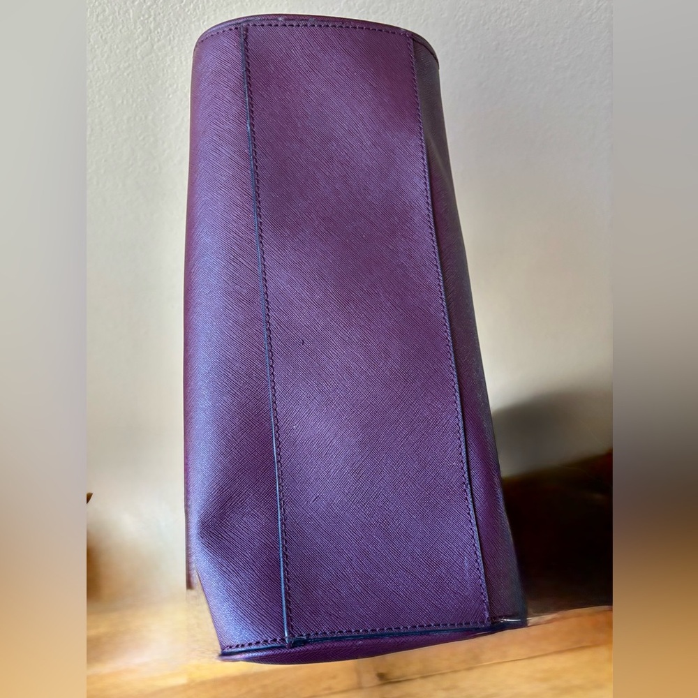 Calvin Klein Rich Plum Shoulder Bag - Picture 6 of 6